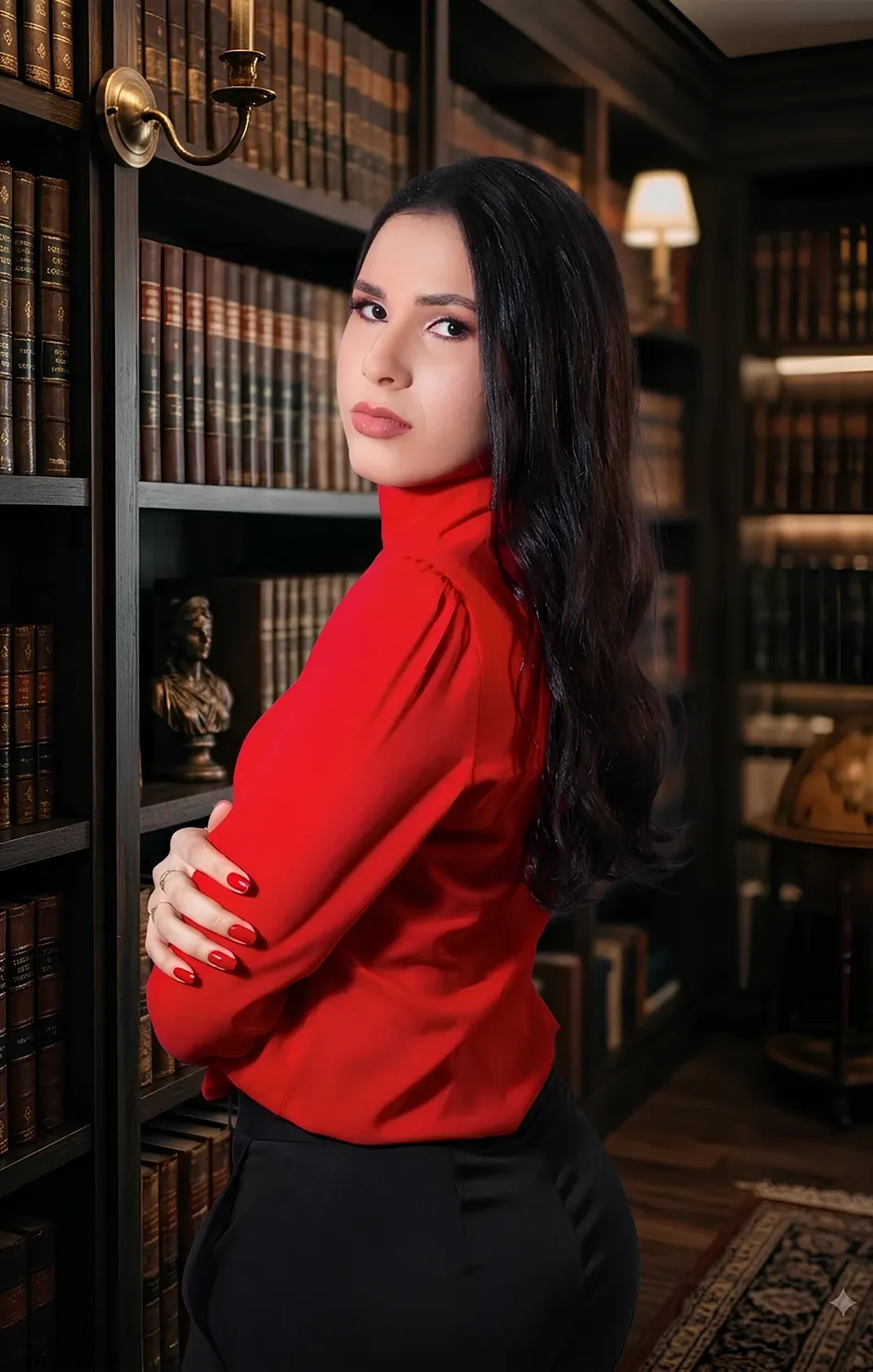 Dra. Vanessa Lima em fotografia de estúdio